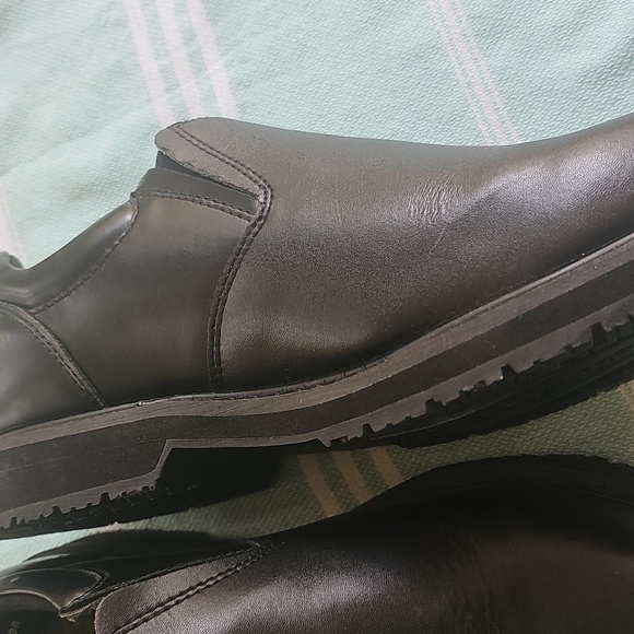 Dr Scholls Oil And Slip Resistant Shoes MENS 8.5 WIDE Like New *FLAW* - Picture 6 of 6